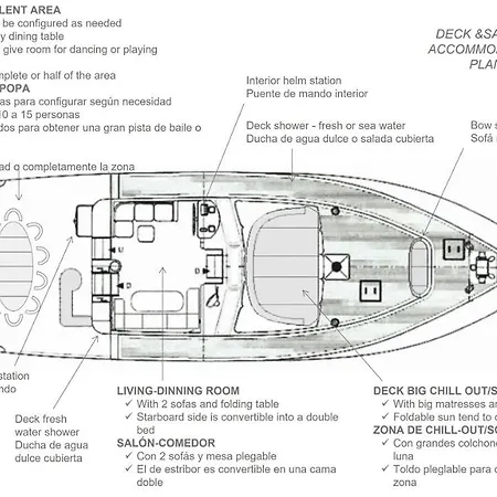 Adara Yacht - Big Turkish Gulet Botel *
